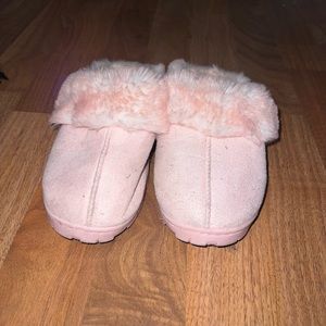 Pink slippers